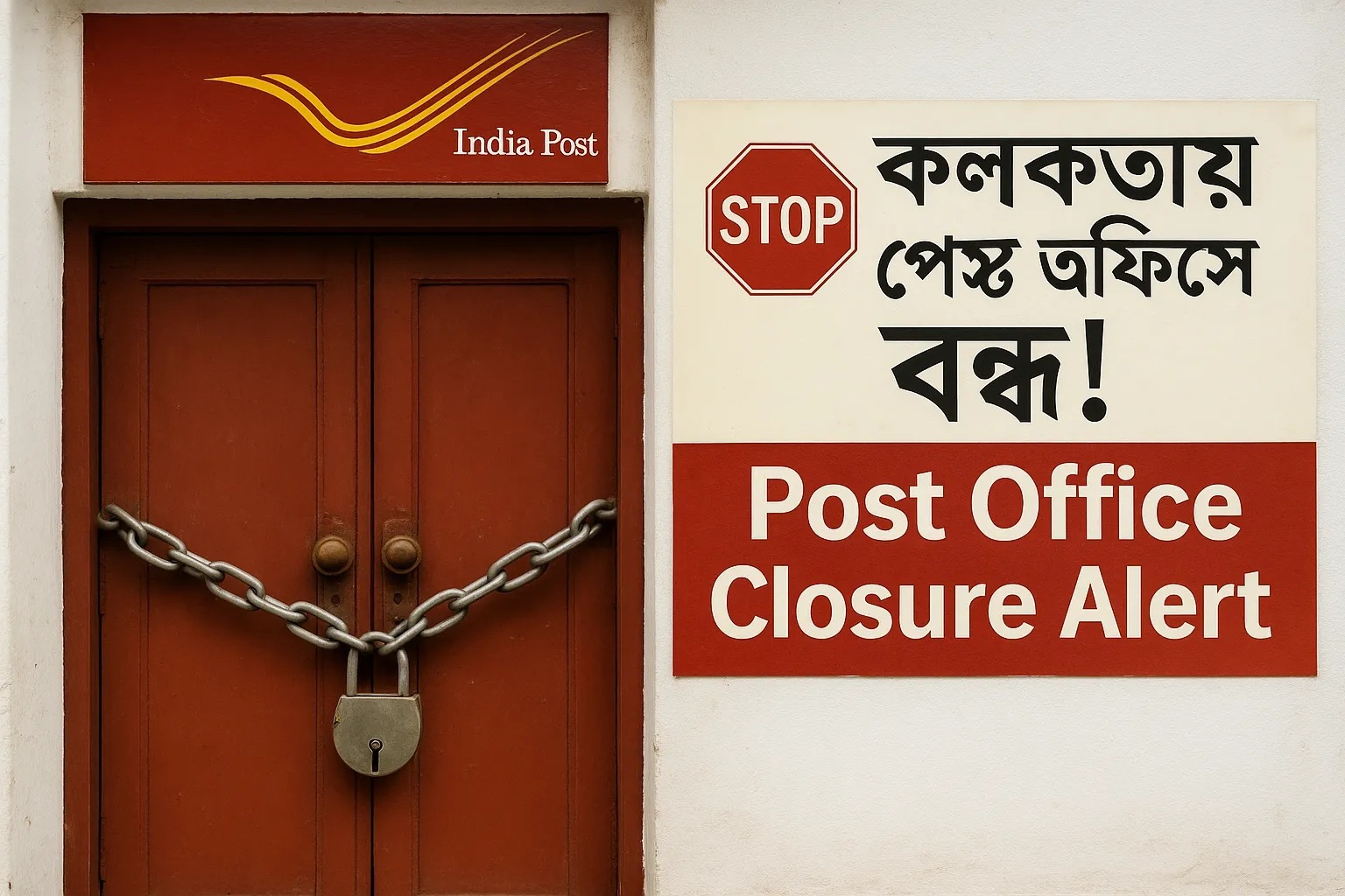 📮 কলকাতা ও আশপাশে একাধিক পোস্ট অফিসে তালা পড়ছে(post office closure)! আপনি কি জানেন আপনার গচ্ছিত টাকা নিরাপদ তো?