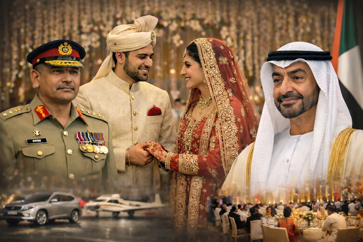 Asim Munir daughter wedding UAE President guest